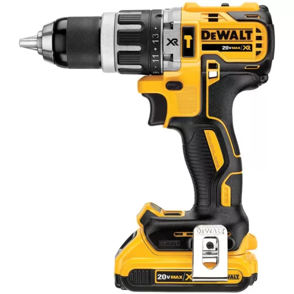 DEWALT 20-Volt MAX XR Cordless Brushless Hammer Drill/Impact Combo Kit (2-Tool) with (1) 4.0Ah, (1) 2.0Ah Battery & Recip Saw