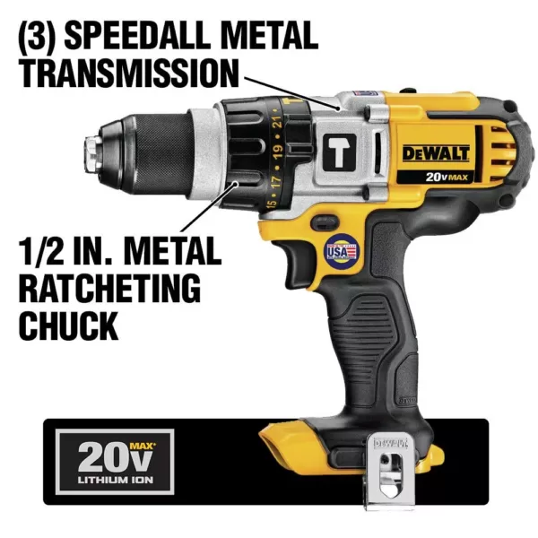 DEWALT 20-Volt MAX Cordless Combo Kit (5-Tool) with (2) 20-Volt 3.0Ah Batteries & Charger