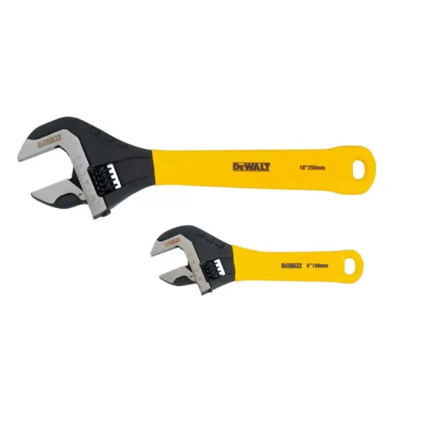 DEWALT Adjustable Wrench Set (2-Pack)