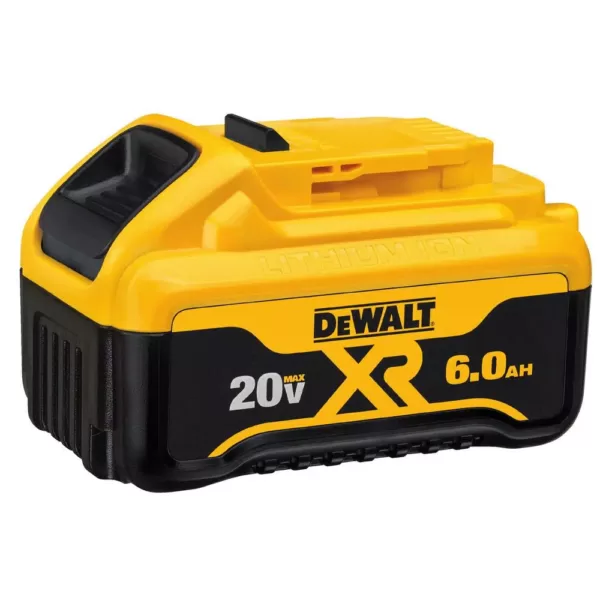 DEWALT 20-Volt MAX XR Cordless Brushless Compact Reciprocating Saw with (1) 20-Volt Battery 6.0Ah