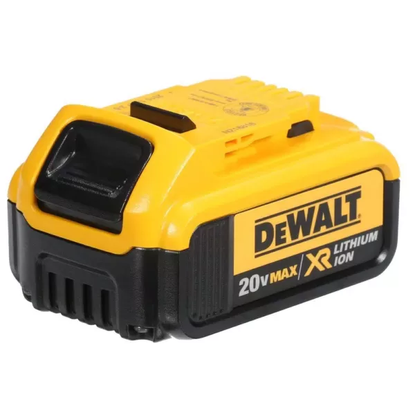 DEWALT 20-Volt MAX Cordless Reciprocating Saw with (1) 20-Volt Battery 6.0Ah, (1) 20-Volt Battery 4.0Ah & Charger