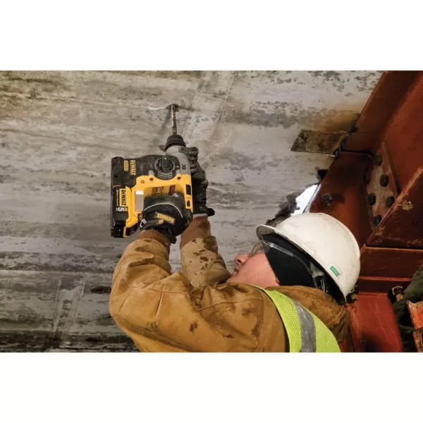 DEWALT 20-Volt MAX XR Cordless Brushless 1 in. SDS Plus L-Shape Rotary Hammer (Tool-Only)