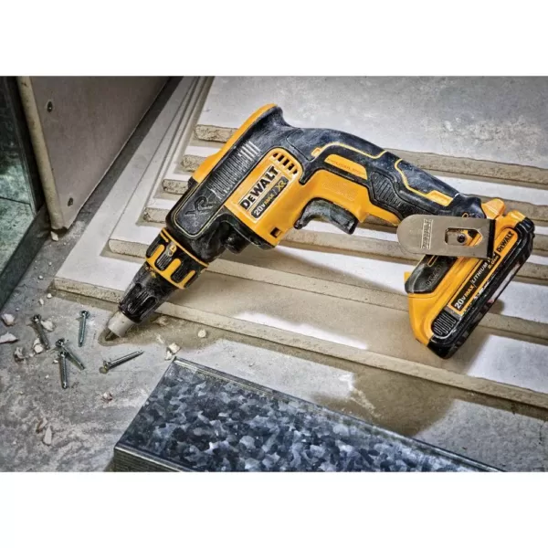 DEWALT 20-Volt MAX XR Cordless Brushless Drywall Screw Gun with (1) 20-Volt 5.0Ah Battery & Charger