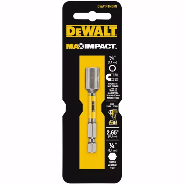 DEWALT MAX IMPACT 1/4 in. Nut Driver