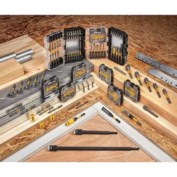 DEWALT MAX IMPACT Screwdriving Set (30-Piece) with MAX IMPACT Extractor Set (5-Piece)