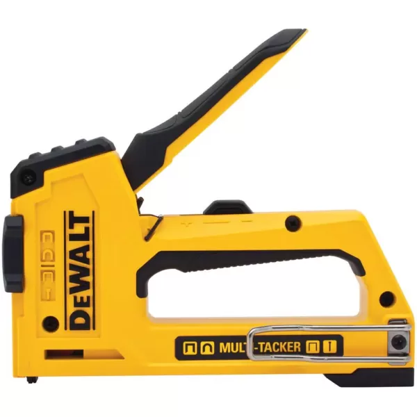 DEWALT 5-in-1 Multi-Tacker Stapler and Brad Nailer Multi-Tool with Bonus 3/8 in. Heavy Duty Staples (5000-Pack)