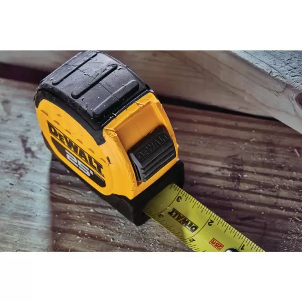 DEWALT 25 ft. x 1-1/8 in. Tape Measure (4-Pack)