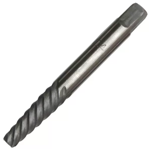 Drill America Carbon Steel Screw Drill Bit Extractor Set with 5-Extractors, Sizes #1 - #5 (5-Pieces)