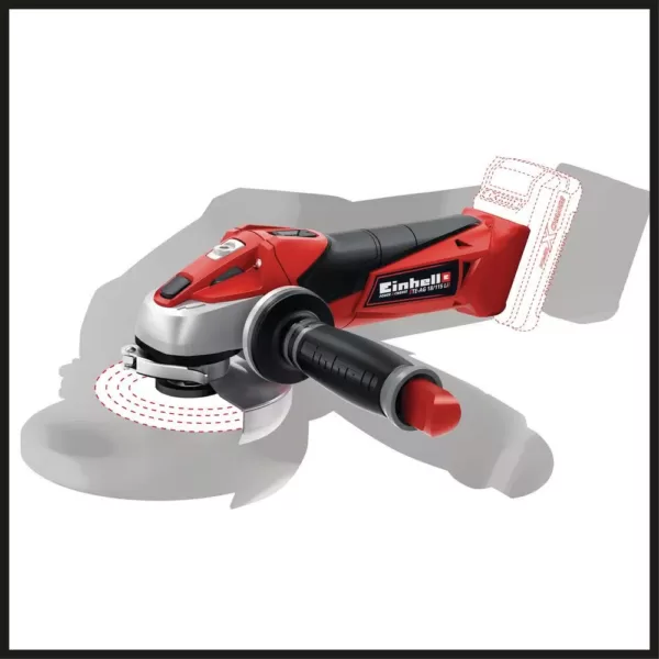 Einhell PXC 18-Volt Cordless 4.5 in., 8500 RPM Angle Grinder/Cutoff Tool for Grinding and Cutting (Tool Only)