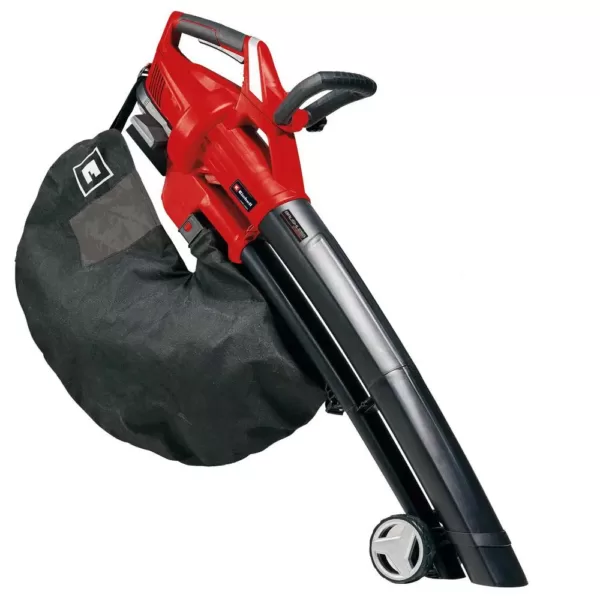 Einhell PXC 36-Volt Cordless 130-MPH 430-CFM Brushless Leaf Vacuum / Blower, w/ Debris Bag (Tool Only)