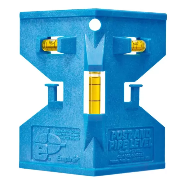 Empire 5-1/4 in. Plastic Post & Pipe Multi Level