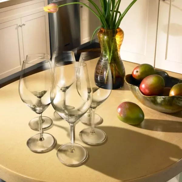 Epicureanist Illuminati White Wine Glasses (Set of 6)