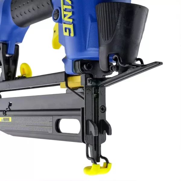 Estwing Pneumatic 2-1/2 in. 16-Gauge Straight Finish Nailer with Canvas Bag