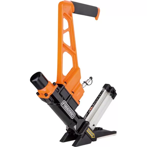 Freeman Pneumatic 3-in-1 15.5-Gauge and 16-Gauge 2 in. Flooring Nailer and Stapler with Quick Jam Release