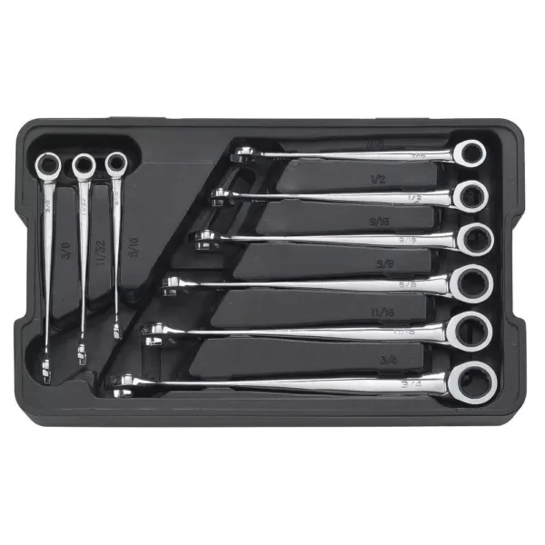 GEARWRENCH SAE X-Beam Ratcheting Wrench Set (9-Piece)