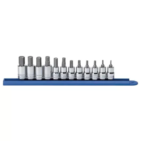 GEARWRENCH 3/8 in. Drive Metric Hex Bit Socket Set (12-Piece)