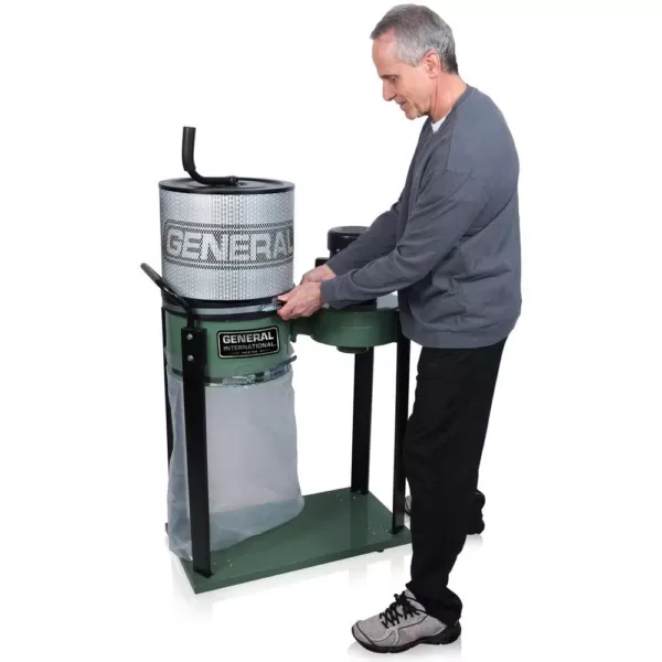 General International 1 HP Dust Collector with Canister Filter