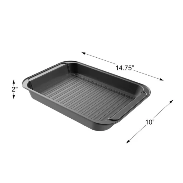 Classic Cuisine Nonstick Roasting Pan Set