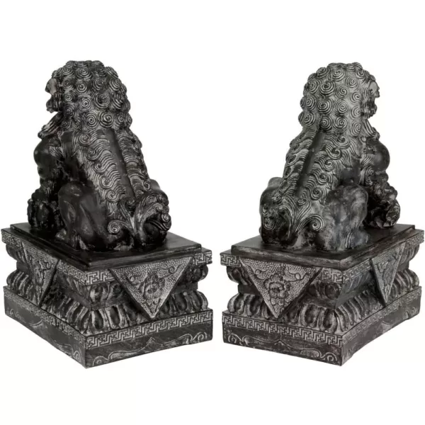 Oriental Furniture Oriental Furniture 18 in. Sitting Foo Dog Decorative Statues