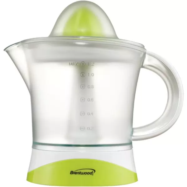 Brentwood 40 oz. Green Electric Citrus Juicer