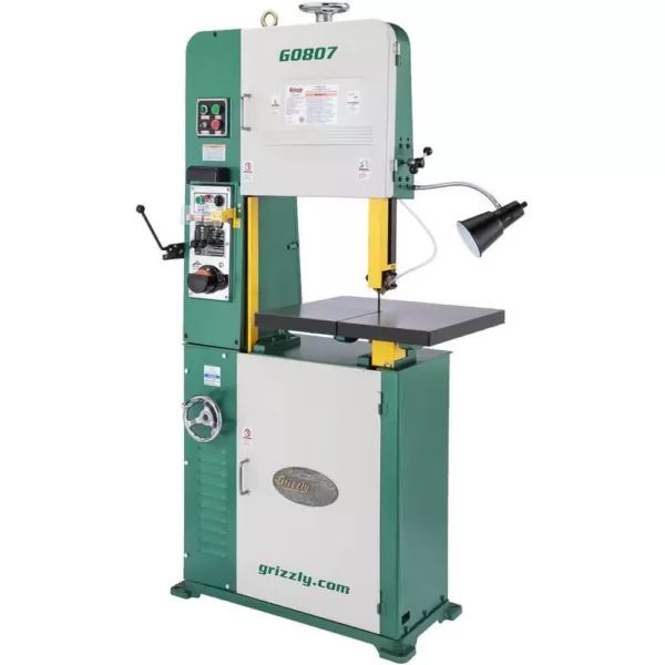 Grizzly Industrial 18" Variable-Speed Vertical Metal-Cutting Bandsaw