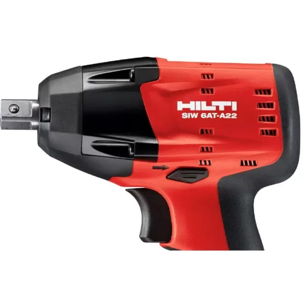 Hilti SIW 6AT-22 Volt Lithium-Ion Cordless 1/2 in. Brushless Impact Wrench with B22/2.6 Battery, Charger and Bag