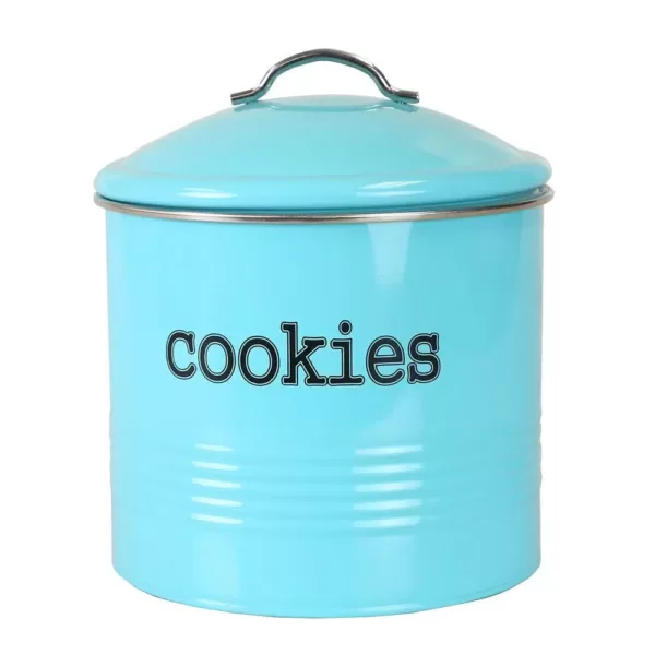 Home Basics Tin Cookie Jar