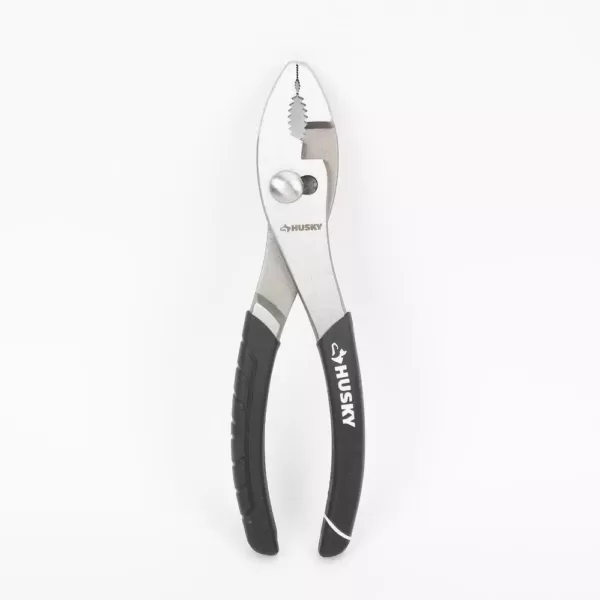 Husky 8 in. Standard Slip Joint Pliers