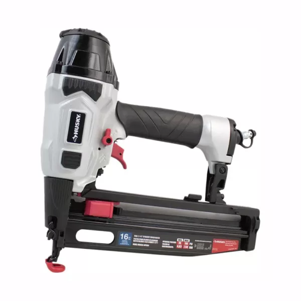 Husky Pneumatic 16-Gauge 2-1/2 in. Straight Finish Nailer