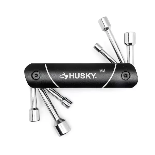 Husky Folding Nut Driver Set MM (6-Piece)