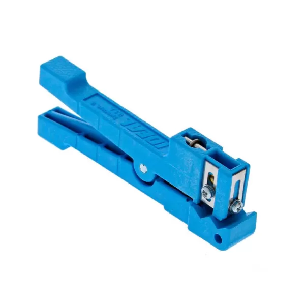 Ideal 1/8 in. to 7/32 in. Coax/Fiber Ringer Stripper, Blue