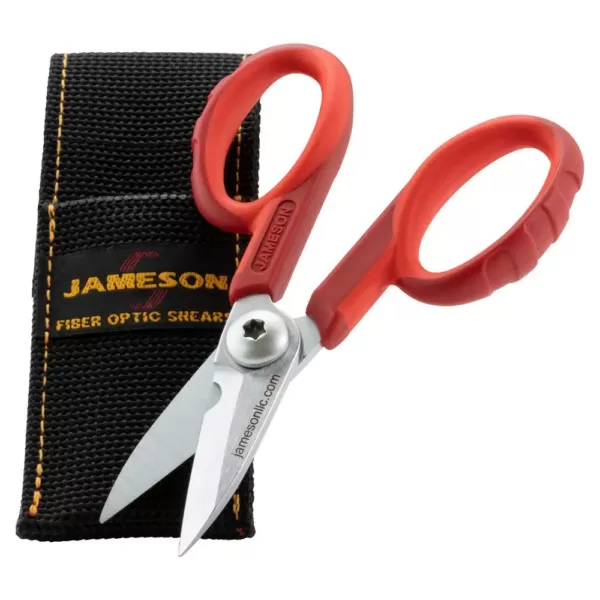 Jameson Fiber Optic Insulated Electricians Scissors, 5-1/2 in. (3-Pack)