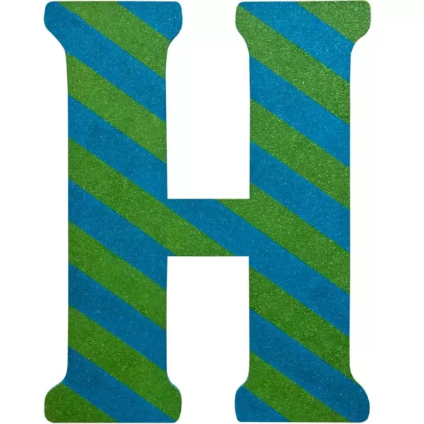 Jeff McWilliams Designs 15 in. Oversized Unfinished Wood Letter (H)