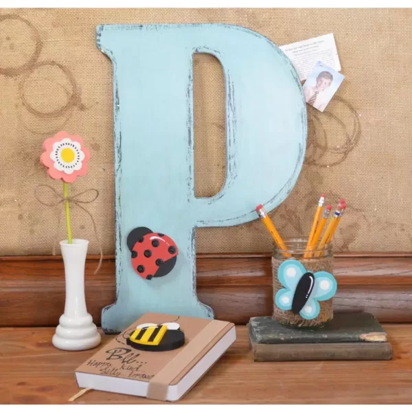 Jeff McWilliams Designs 23 in. Oversized Unfinished Wood Letter (P)