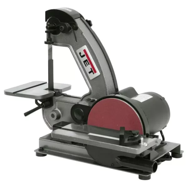 Jet 1/3 HP 1 in. x 42 in. Benchtop Belt and 8 in. Disc Sander, 115-Volt J-4002