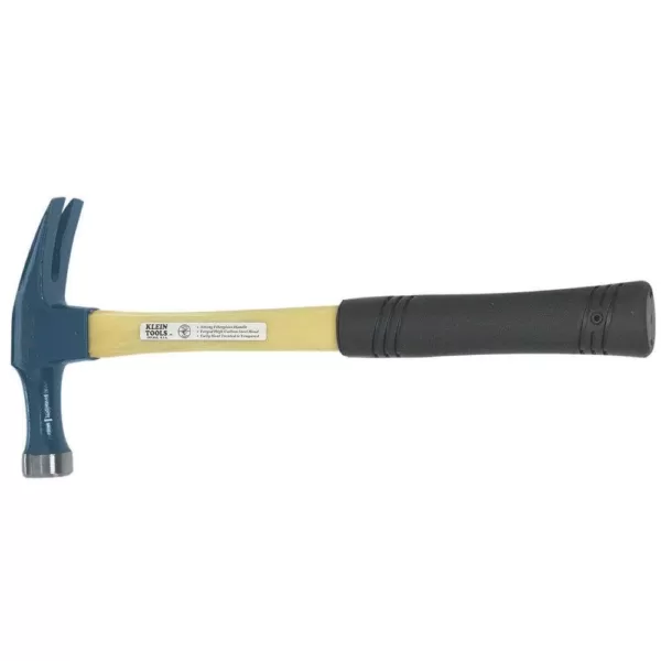 Klein Tools 18 oz. Electrician's Straight-Claw Hammer