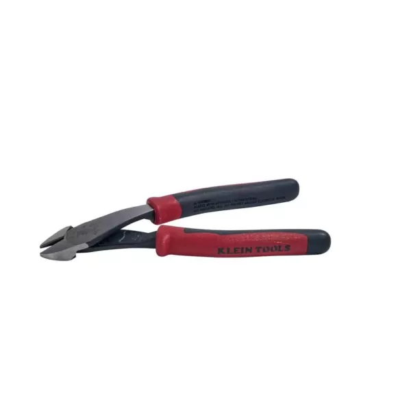 Klein Tools 8 in. Journeyman High Leverage Diagonal Cutting Pliers with Angled Head