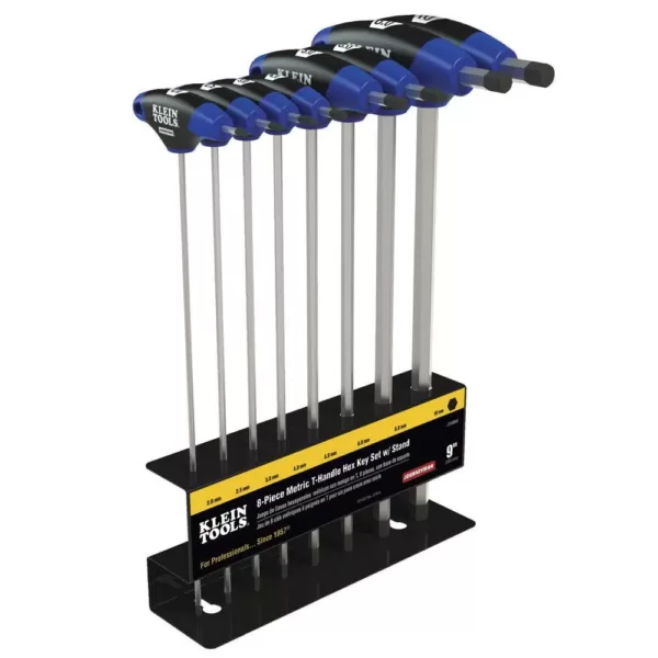 Klein Tools Metric Journeyman T-Handle Set (8-Piece)