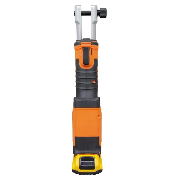 Klein Tools Battery-Operated D3 Groove Crimper with Two 2 Ah Batteries Charger and Bag