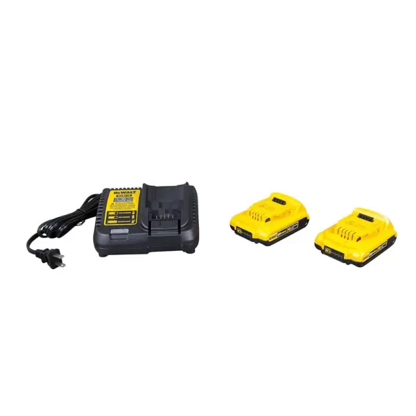 Klein Tools Battery-Operated D3 Groove Crimper with Two 2 Ah Batteries Charger and Bag