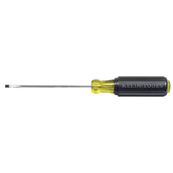 Klein Tools 3/32 in. Mini Flat Head Screwdriver with 3 in. Round Shank- Cushion Grip Handle