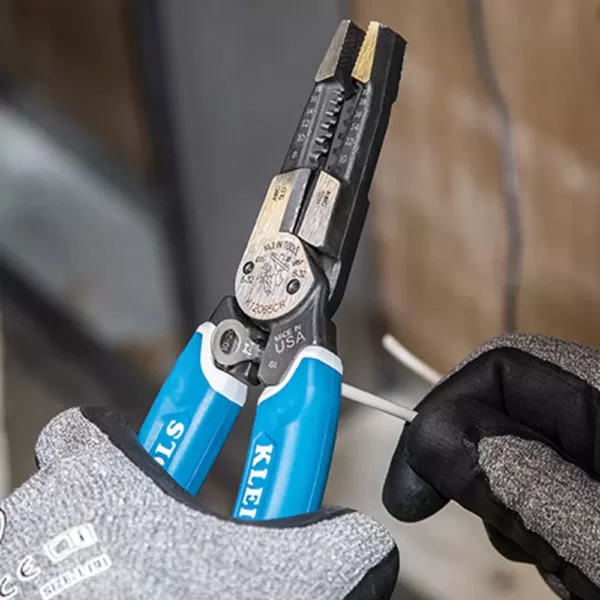 Klein Tools Klein-Kurve Heavy-Duty Wire Stripper Crimper