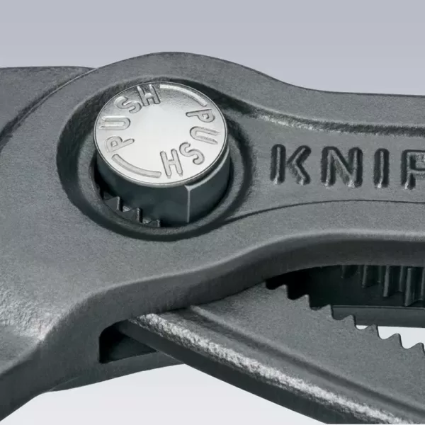 KNIPEX 12 in. Cobra Pliers with Dual-Component Comfort Grips and Tether Attachment