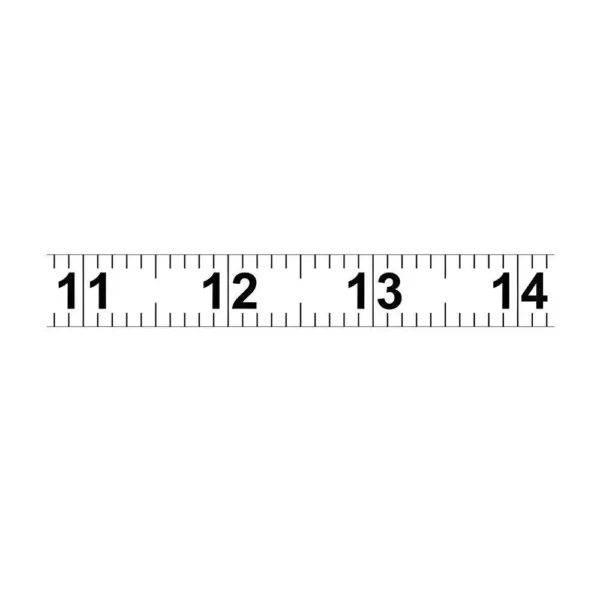 Lufkin 1/2 in. x 12 ft. Chrome Clad Tape Measure