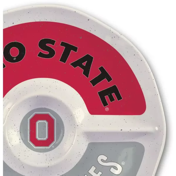 Magnolia Lane Ohio State 15 in. Chip and Dip Server