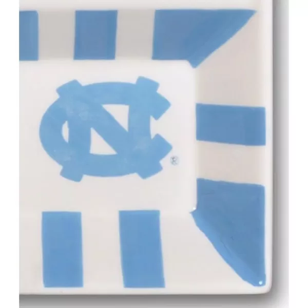 Magnolia Lane North Carolina Ceramic 4 Section Tailgating Serving Platter