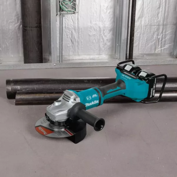 Makita 18-Volt 5.0Ah X2 LXT Lithium-Ion (36-Volt) Brushless Angle Grinder Kit