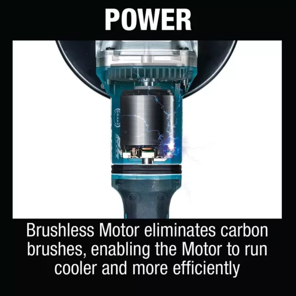 Makita 18-Volt X2 LXT Lithium-Ion 36-Volt Brushless Cordless 7 in. Cut-Off/Angle Grinder with Electric Brake and AWS Tool-Only