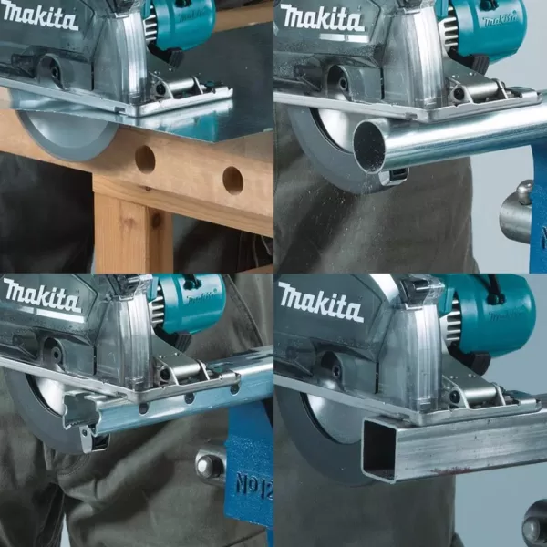 Makita 18-Volt LXT Lithium-Ion Brushless Cordless 5-7/8 in. Metal Cutting Saw with Electric Brake and Chip Collector Tool-Only