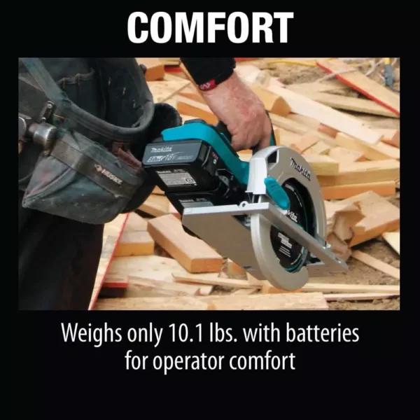 Makita 18-Volt 5.0Ah X2 LXT Lithium-Ion 36-Volt Cordless 7-1/4 in. Circular Saw Kit